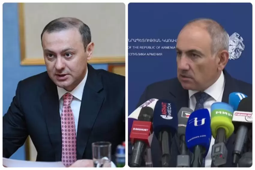 Paşinyan Armen Qriqoryanı vəzifəsindən azad edib