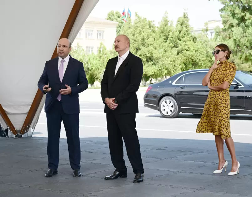 Prezident İlham Əliyev “Naxçıvan şəhərinin 2044-cü ilədək inkişafına dair Baş Planı” ilə tanış olub