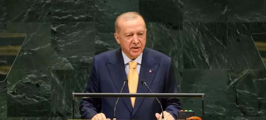 Ərdoğanın BMT Baş Assambleyasında çıxışı zamanı İsrail nümayəndə heyəti zalını tərk edib