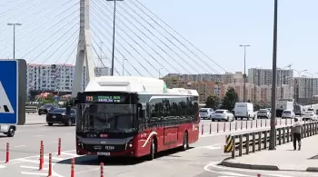 Yarışla əlaqədar müntəzəm marşrutların hərəkət sxemi müvəqqəti dəyişdirilir