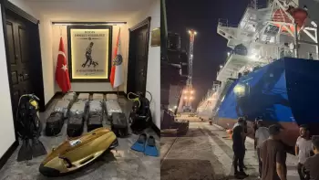 Türkiyədə polis 30 milyon dollardan çox dəyərində 350 kiloqram kokain müsadirə edib