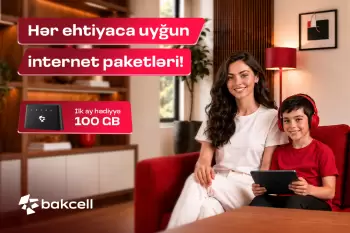 “Bakcell”dən Wi-Fi modemi alın, ilk abunəliyiniz pulsuz olsun