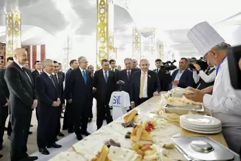 Prezident İlham Əliyev Türkmənistanda milli mətbəx festivalında iştirak edib