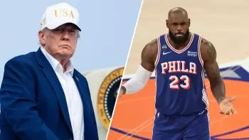 Tramp Lebron Ceymsi ABŞ himni zamanı hərəkətlərinə görə tənqid edib